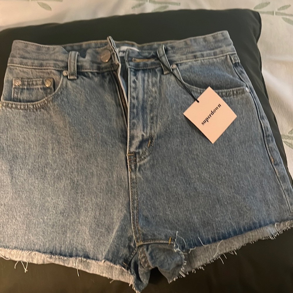 Superdown high rise Jean shorts